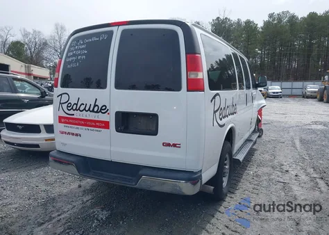 2015 GMC Savana 2500 Lt z USA, uszkodzony, nr VIN 1GKW7RFF7F1137336